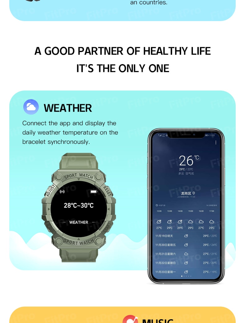 Xiaomi Smart Watch Men Women Bluetooth Mi Smartwatch Touch Mi Smart Band Fitness Tracker Connected Watches for Android IOS