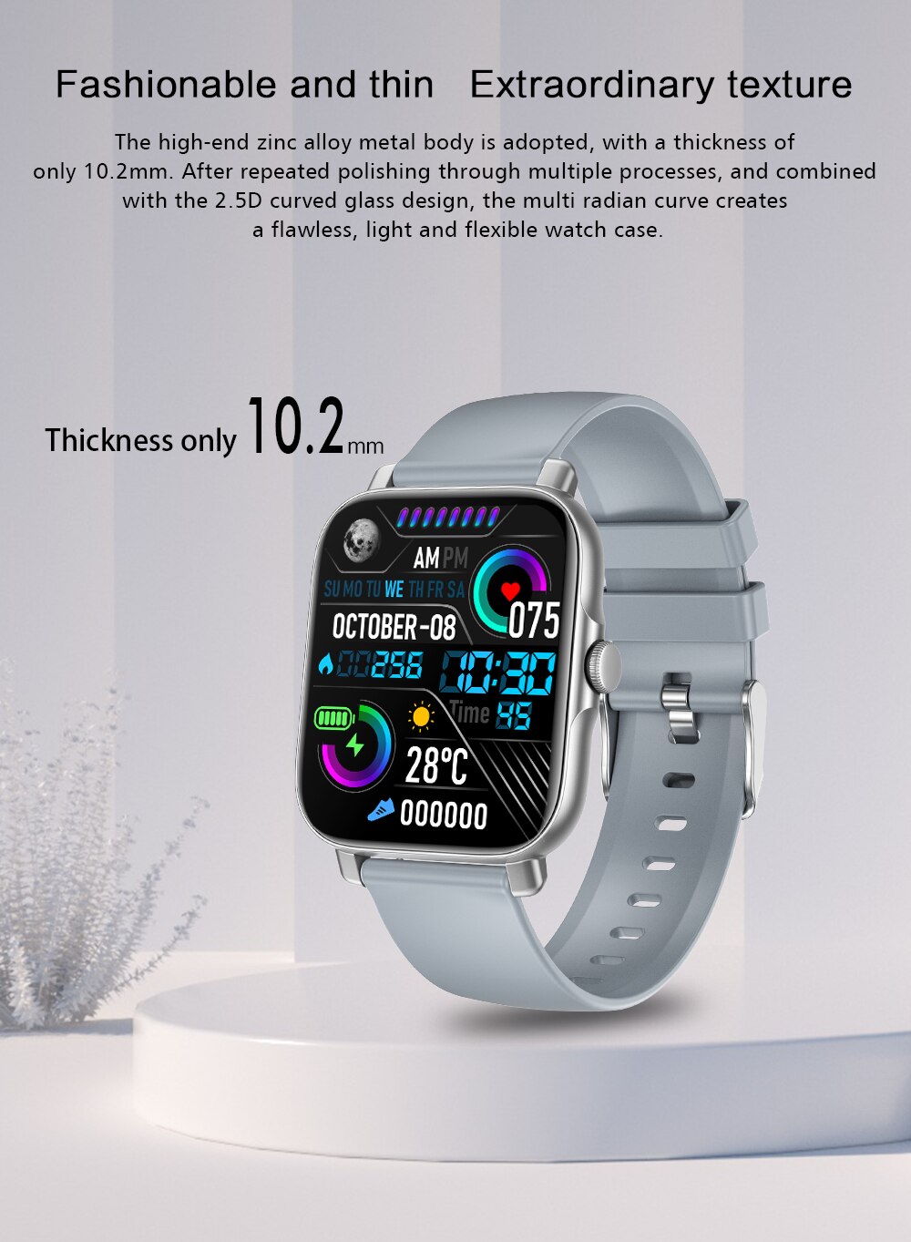 2022 Bluetooth Answer Call Smart Watch Men Heart Rate Fitness Tracker Watches IP67 Waterproof Women Smartwatch for Android IOS