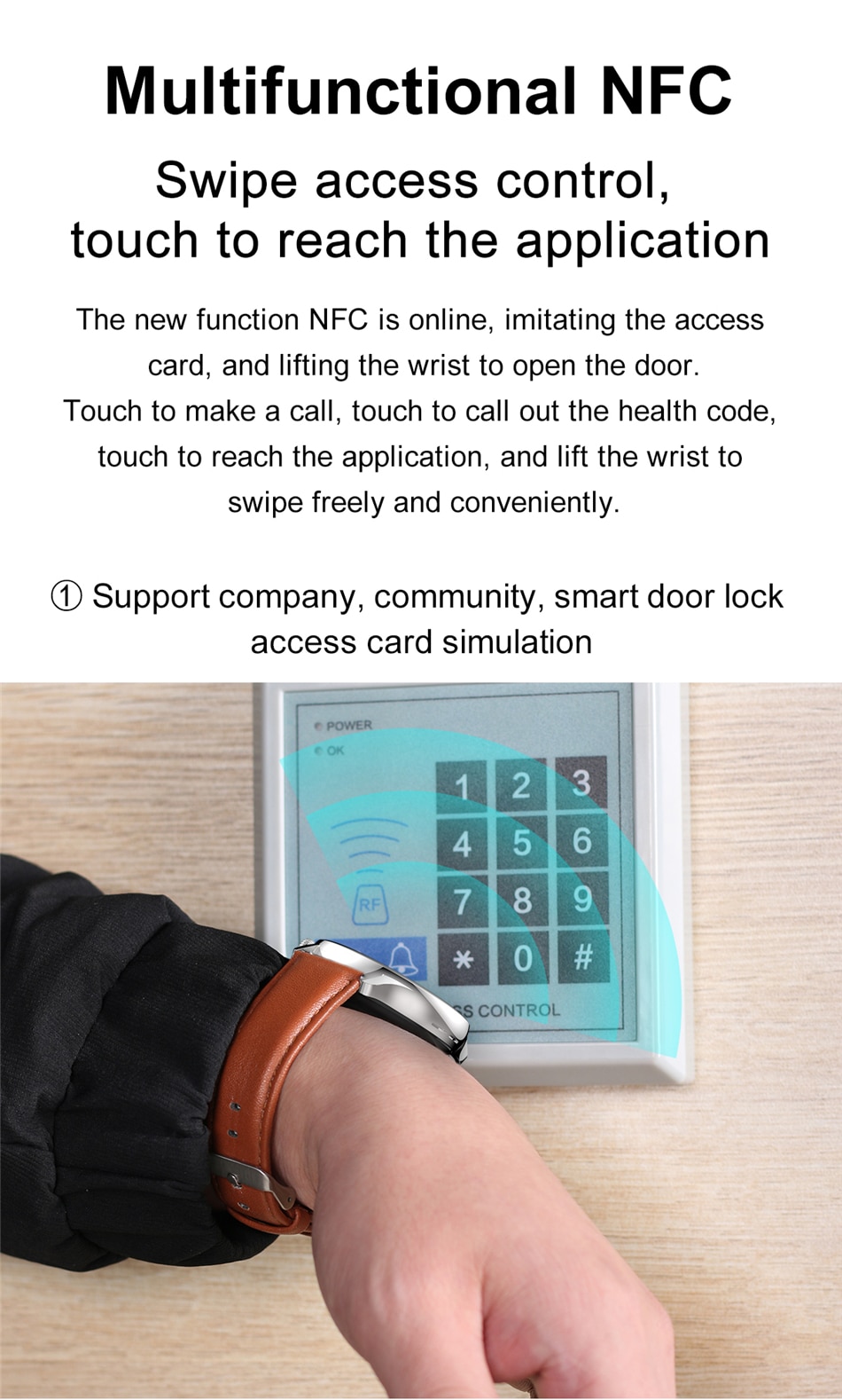 2022 Bluetooth Call Ladies Smart Watch Men AMOLED 390*390 HD Screen Always Display Watches Custom Dial NFC SmartWatch For Xiaomi
