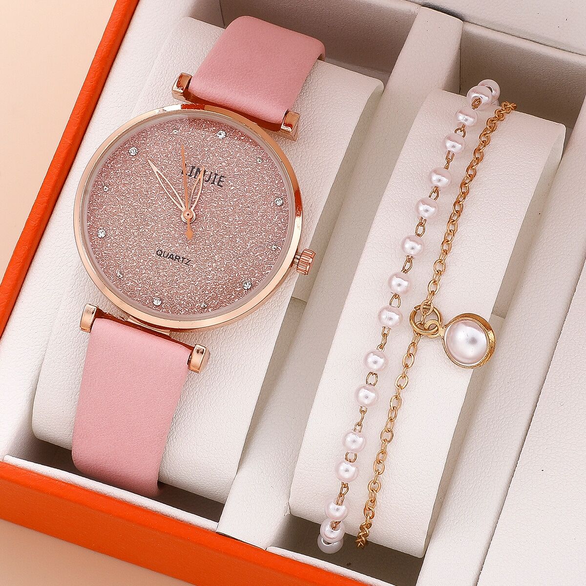 pink watch set