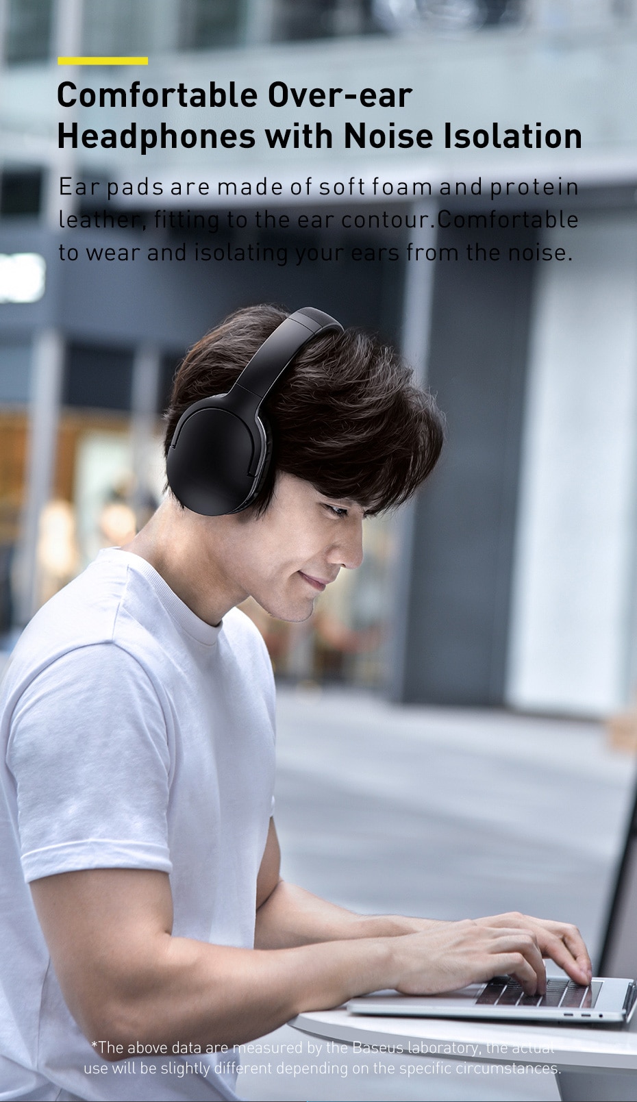 Baseus D02 Pro Wireless Headphones Sport Bluetooth 5.0 Earphone Handsfree Headset Ear Buds Head Phone Earbuds For iPhone Xiaomi