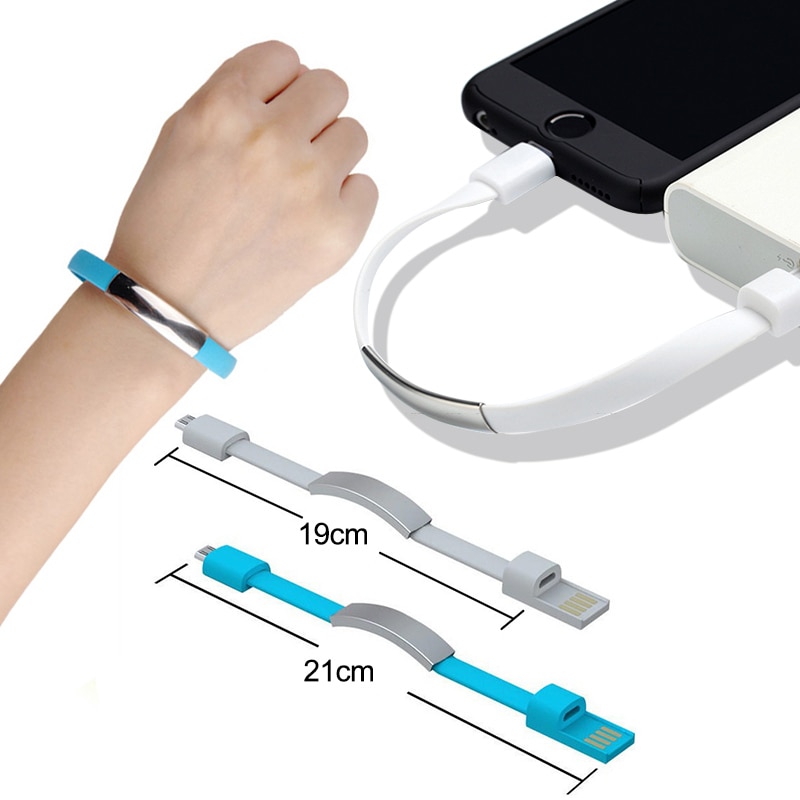 2022 Bracelet USB Charging Cable Data Charging Cord for iPhone XR 13 12 11 Max USB C cable for samsung HUAWEI xiaomi Micro cable