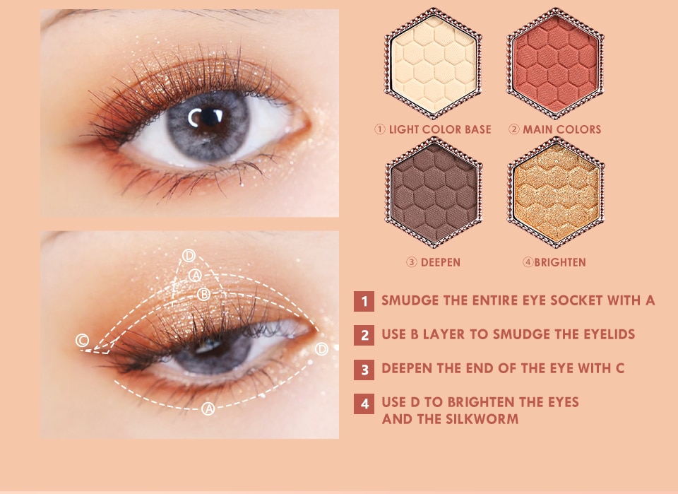 O.TWO.O Eyeshadow Palette 12 Colors Shimmer Matte Eye Shadow Long-lasting Waterproof Eye Pigments Shiny Shadows Cosmetics