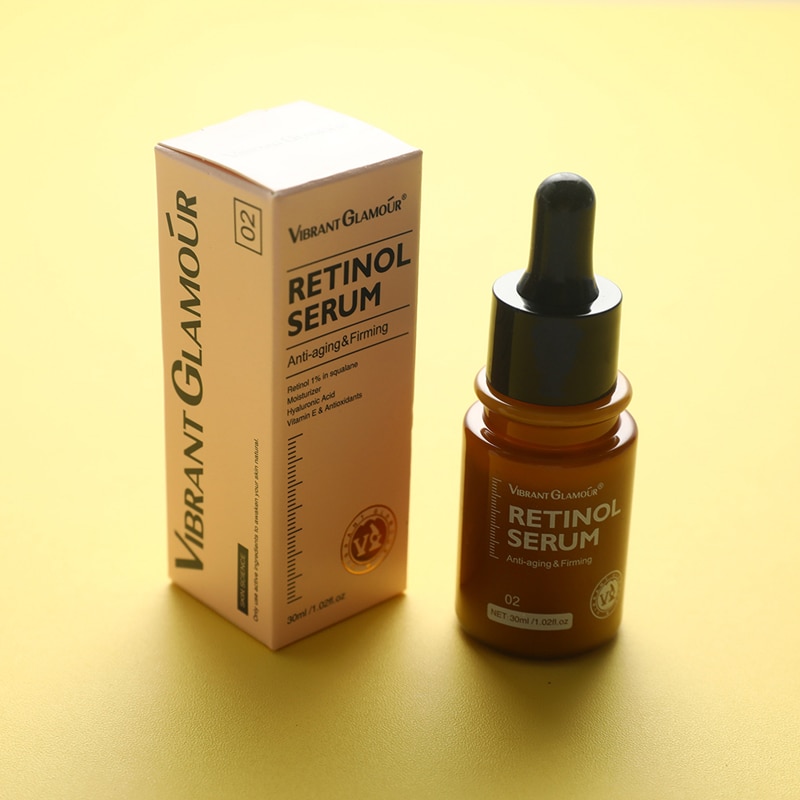 Retinol Face Serum Anti Aging Serum Dark Spot Corrector 30ML For Lines Wrinkles Boost Collagen Aid Acne Treatment