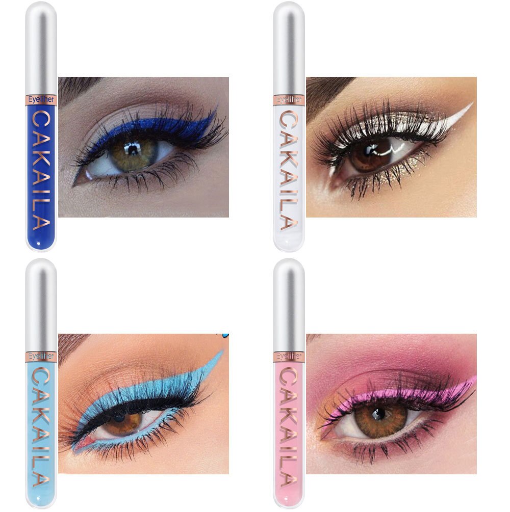 8 Colors/Set Matte Color Eyeliner Kit Makeup Waterproof Colorful Eye Liner Pen Eyes Make up Eyeshadow Cosmetics Eyeliners Set