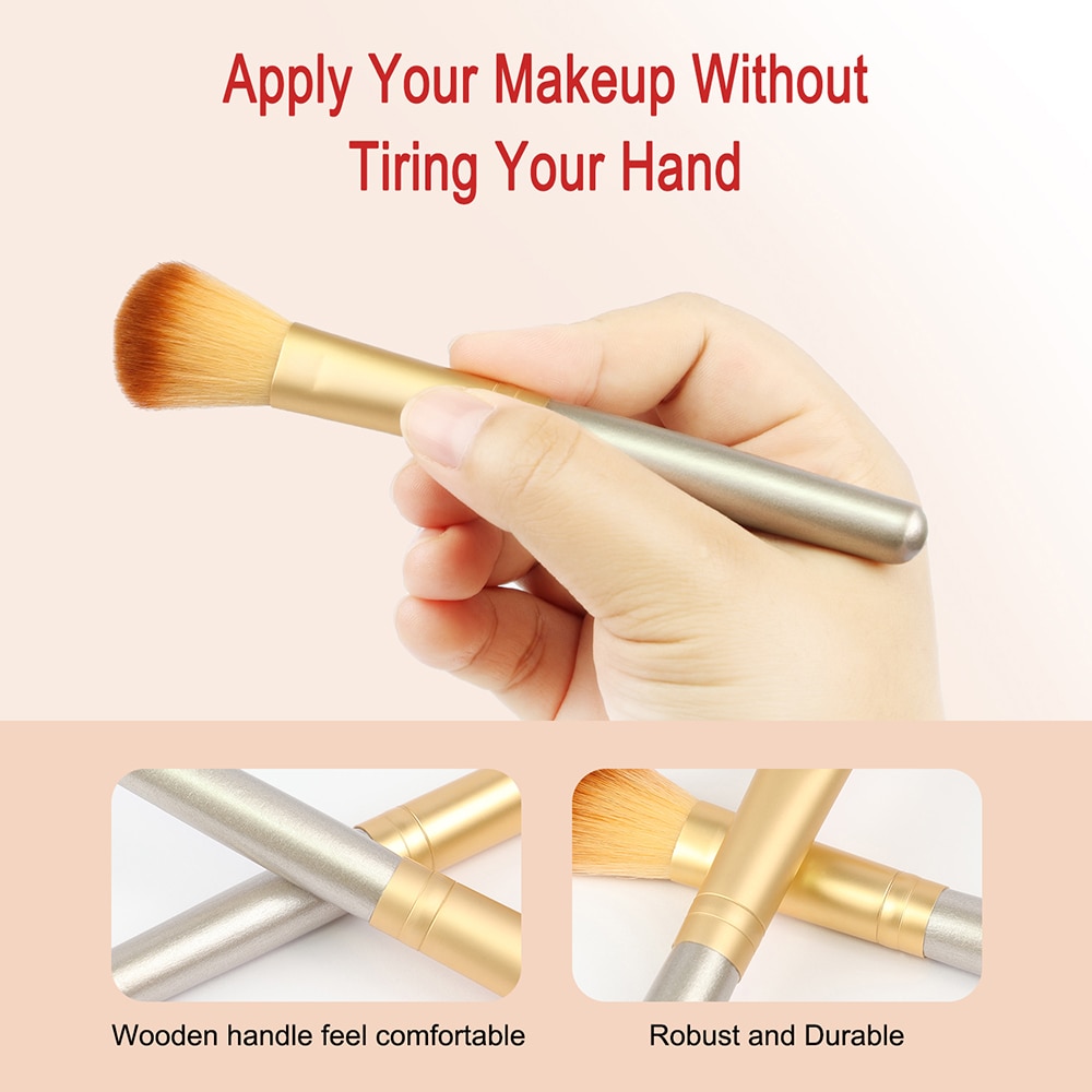 Professional Makeup Brushes Set Super Soft Blush Brush Foundation Concealer Eyeshadow Eyelashes Beauty MakeUp Brush Cosmetic