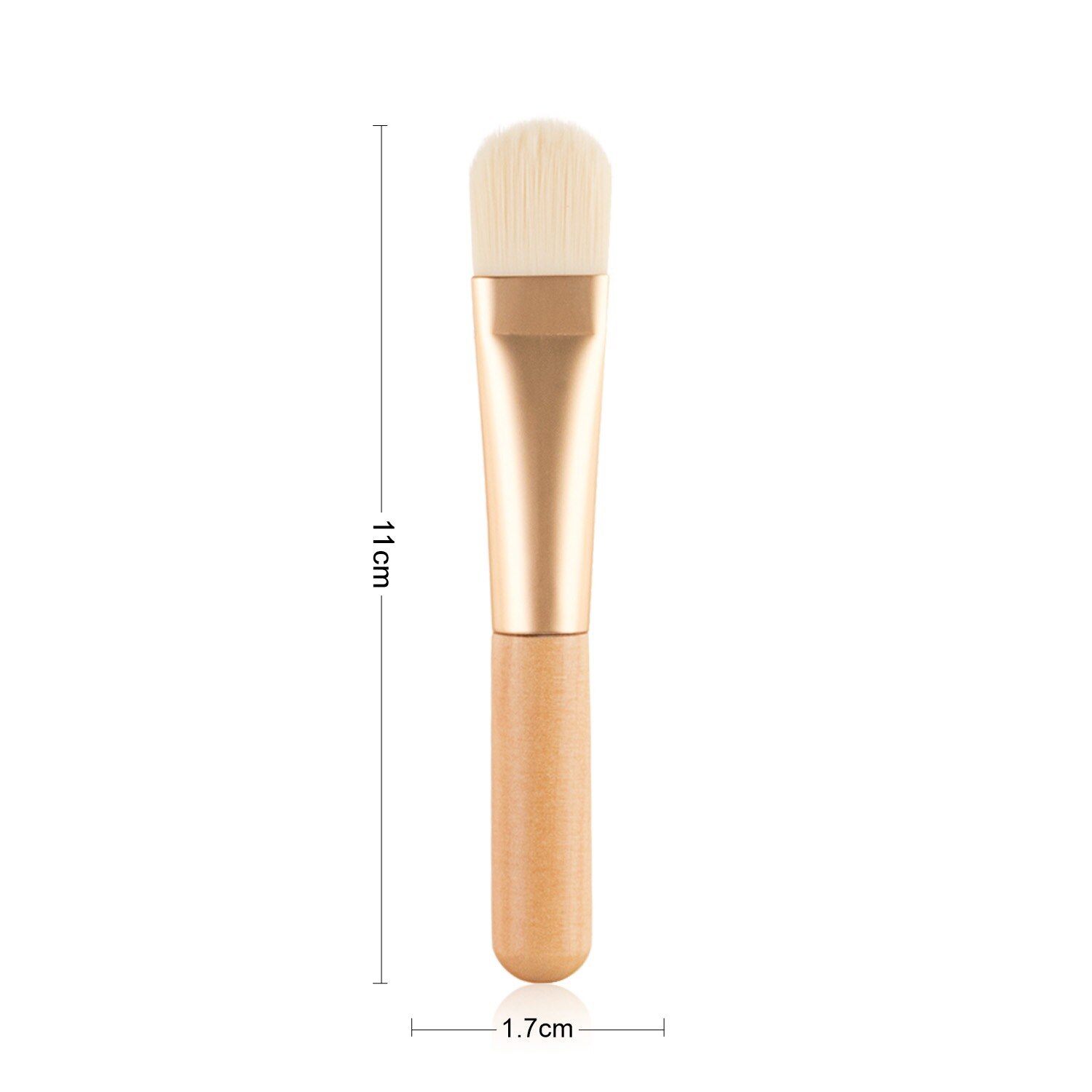 5/10/20Pcs Small Size Flat Makeup Brushes Cosmetic Powder Foundation Concealer Face Mask Brush Multifunction Beauty Makeup Tools