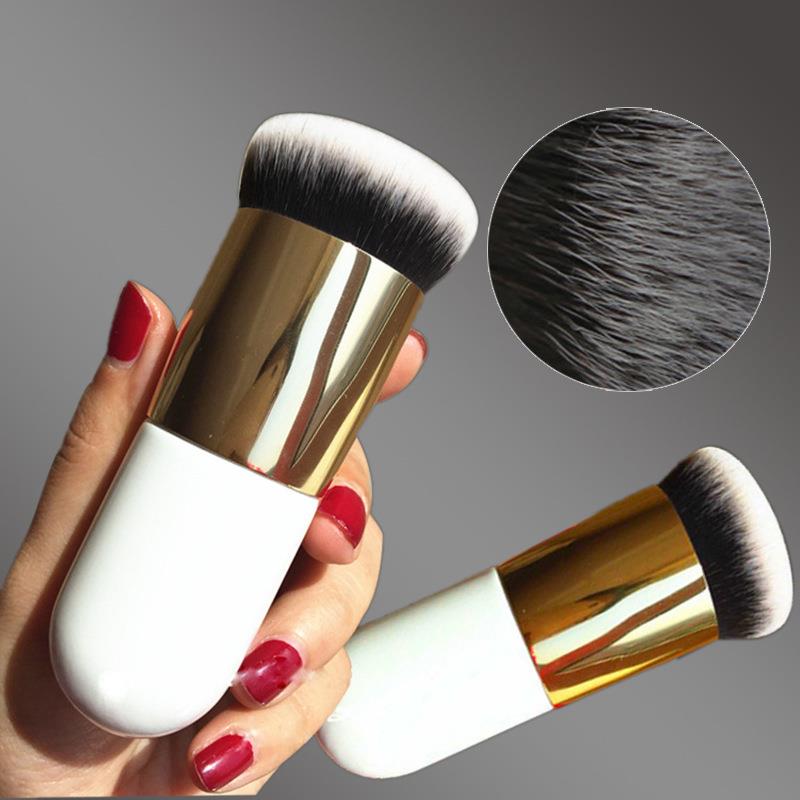 1PCS Foundation Brush Professional Nylon Reusable Highlight Brush Concealer Brush Beauty Cosmetics Brush Makeup Tool