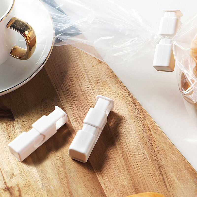 Portable bread Snack Bag Sealer Kitchen Storage Food Seal Sealing Bag Clips Mini Vacuum Sealing Clamp Kitchen Accessories