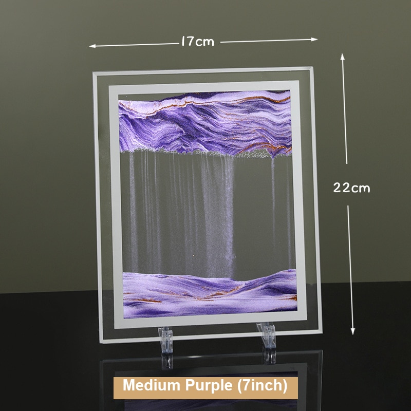 Purple Square 7 inch
