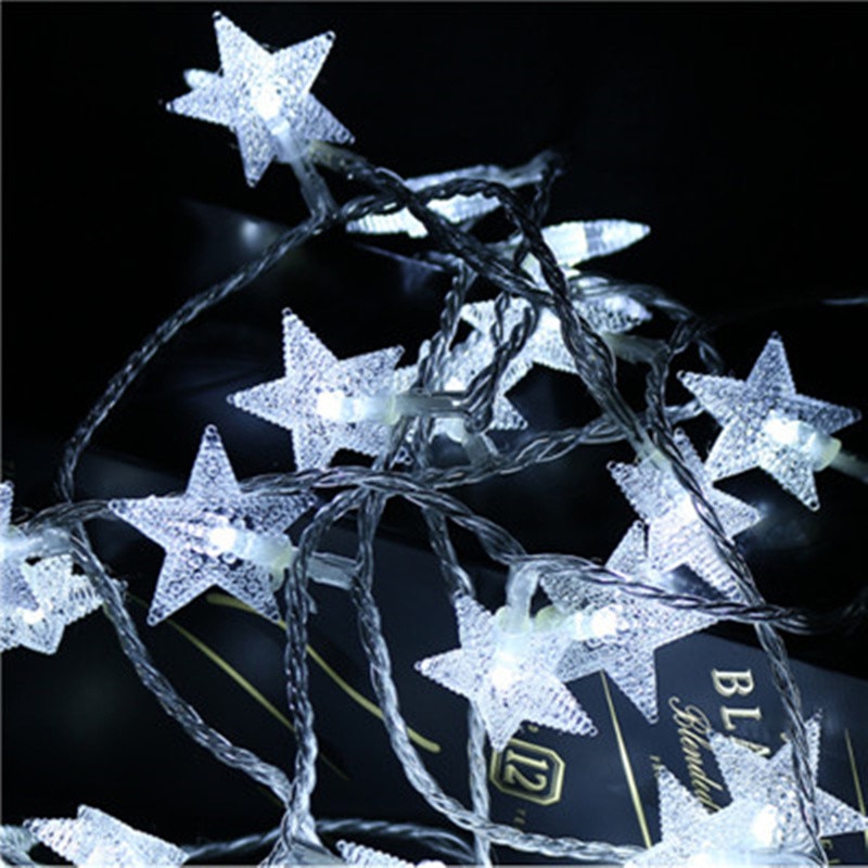 1.5M/3M Snowflake LED String Lights Fairy Lights Festoon Led Light Battery-operated Garland New Year Christmas Decorations 2022