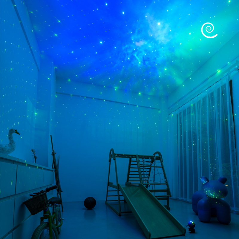 Galaxy Star Projector LED Night Light Starry Sky Astronaut Porjectors Lamp Bedroom Decor Nightlight Luminaire Kids Birthday Gift