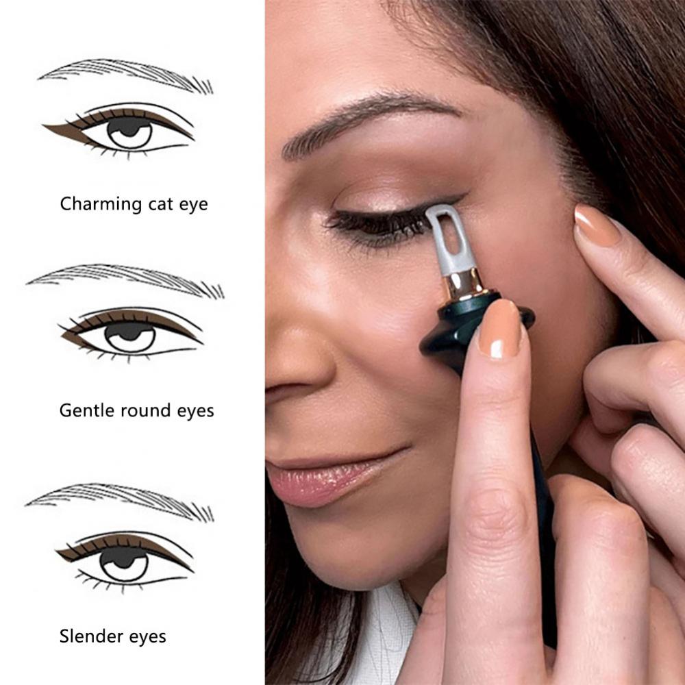Silicone Eyeliner Tool Eye Liner Brush Waterproof High Elasticity Silicone Guide Eyeliner Long Lasting Eyeliner For Beginner